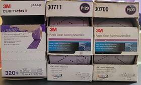 3m 34449 34449/30711/30700 Cubitron Sanding Sheet Roll. Used Condition. Great Deal