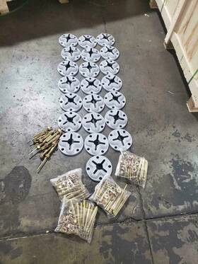 5starp4s 5 Star Auto Body Floor System 22 Anchor Pots Combo With Slots Bolts/nuts And Drill Bit 5starp4s 5 Star Auto Body Floor System 22 Anchor Pots Combo With Slots Bolts/nuts And Drill Bit