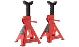 Sw-stjk03 Amazon Basics Steel Jack Auto Stands With 6 000 Lb Or 3 Ton Capacity 1 Pair