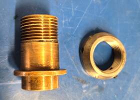 4670-4671 Ammco 4670 Gearbox Feed Lead Screw And 4671 Take Up Nut - 3000 4000 Lathes 4670-4671 Ammco 4670 Gearbox Feed Lead Screw And 4671 Take Up Nut - 3000 4000 Lathes