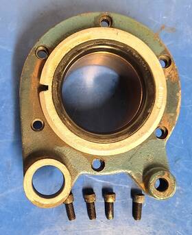 4675-3189 Ammco 4675 Rear Flange With 4 Bolts And 3189 Bronze Bearing 3000 4000 Lathes