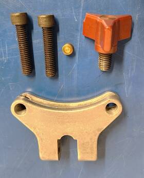 Ammco 9592 Spindle Lock Front Clamp For Brake Lathes With Thumb Dowel And Bolts