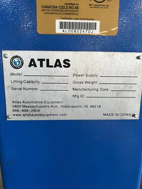 Apex-14 Atlas 14k Drive On Hoist