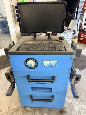 Atlas Atedge-601-pro 3pt Edge Wheel Alignment System Fully Functional