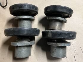 Bendpak 5216520 Adjustable Screw Pads For Two Post Lifts 60mm Pin Set Of 4