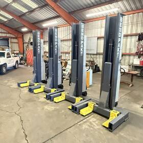 Pcl-18b-4 Bendpak 4 Post Mobile Lifts 208 240v 1ph Single Phase