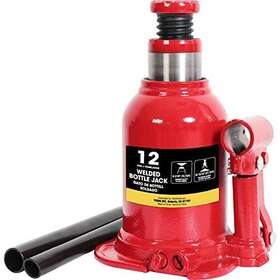 Big Red 850038812966 12 Ton 24000 Lbs Torin Welded Hydraulic Stubby Low Profile Bottle Jack Ath