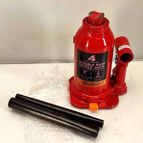 Ath80402xr  Big Red Jack 4 Ton 8 000 Lbs Torin Double Ram Welded Hydraulic Car Bottle