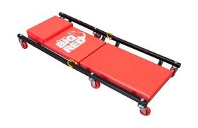 Tr7565r-1 Big Red Rolling Garage/shop Creeper 2-piece 36 Inch Padded Mechanic Cart With H Tr7565r-1 Big Red Rolling Garage/shop Creeper 2-piece 36 Inch Padded Mechanic Cart With H