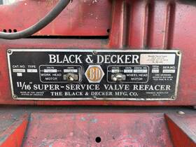 3276300 Black Decker And 11/16 Super Service Valve Refacer