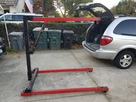 Kd1500 Bluebird Knockdown Modular Engine Hoist Crane Cherry Picker