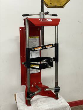 81-0020b Branick Refurbished 7200 Strut Spring Compressor Wall-post And Benchtop Mounting 81-0020b Branick Refurbished 7200 Strut Spring Compressor Wall-post And Benchtop Mounting