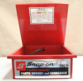 Build-all Pbc16 Snap-on Parts Washer And Degreaser Bench Top 5 Gallons Solvent Capacity