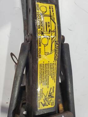 6787803 Cadillac Used Floor Jack Fits 1989 Brougham Grade A 6787803 Cadillac Used Floor Jack Fits 1989 Brougham Grade A