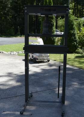 70603-grey Central Mashinery 70603 Machinery 20 Ton H-frame Floor Shop Press
