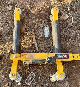 Champion 2836191 Heavy Duty Self Loading Car Wheel Dolly Gojak Set Of 4
