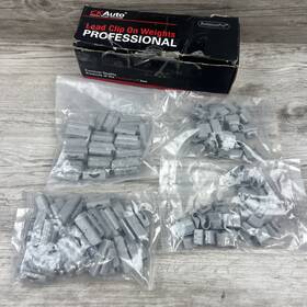 Ckauto 659438569605 Balance Coated 0.25oz 0.5oz 0.75oz 1.0oz Lead Clip On Wheel Weight 100pcs