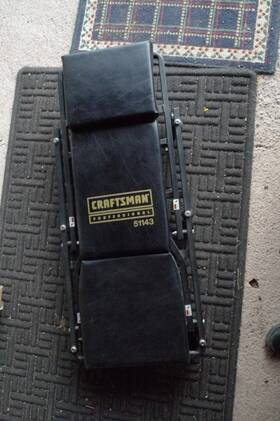 Craftsman 51143 Professional Mechanics Convertible Creeper Seat Chair