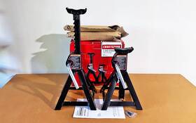 950182 Craftsman 2-1/4 Ton 4500 Lb Jack Stand Pair With Box - Local Pickup Only Mint