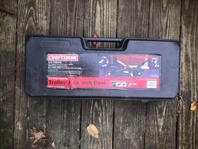 950523 Craftsman 2-1/4 Ton Trolley Jack Empty Hard Tool Carrying Case Storage Box Chest