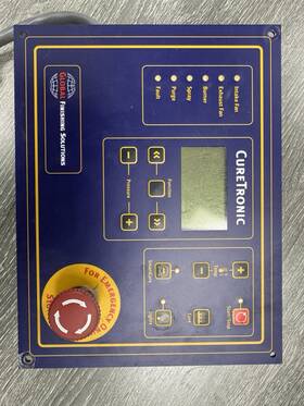 Cxp9 Curetronic Paint Booth Control Panel Cxp9 Curetronic Paint Booth Control Panel