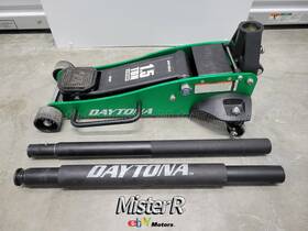 58206 Daytona 1.5 Ton Professional Racing Series Aluminum Floor Jack Green #58206 58206 Daytona 1.5 Ton Professional Racing Series Aluminum Floor Jack Green #58206