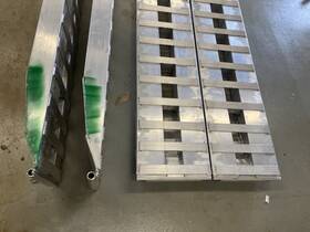 10-16-096-02-02 Discount Ramps #10-16-096-02-02 Aluminum With Pin-on Ends - 8ft L X 16 Inch W 4.25 H 2 Sets 10-16-096-02-02 Discount Ramps #10-16-096-02-02 Aluminum With Pin-on Ends - 8ft L X 16 Inch W 4.25 H 2 Sets