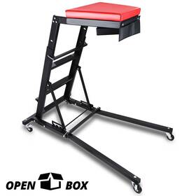 Dna Motoring Npm70223 Open Box Steel 45 Inch - 66 In Adjustable Height Foldable Topside High Creeper
