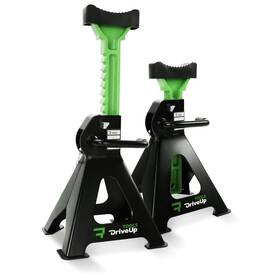 Driveuptools 745011042743 Jack Stands 3 Tons Adjustable Floor Jackstands Pack Of 2 Extended Lifting