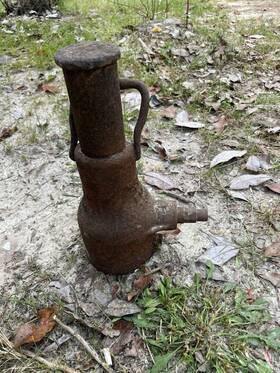 2510-c1 Duff Norton X-3543 Vintage Screw Jack 25 Ton 5 Inch Rise Non Working Needs Repair
