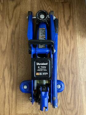 D2ttj Duralast 2 Ton Trolley Floor Jack Hydraulic Lift Heavy Duty Car Suv Truck