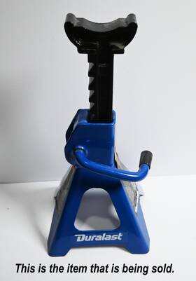 T42002-1 Duralast 2 Ton Jack Car Stand Blue