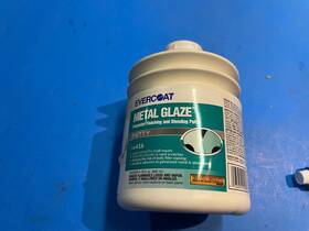 Fib416 Evercoat Metal Glaze - Polyester Finishing Putty 30 Oz Fib 416 Includes Hardener
