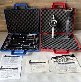 202d Fraser Gauge Company Heavy Duty Brake Drum Kit And Shoe Floater Set Dot Tool Combo