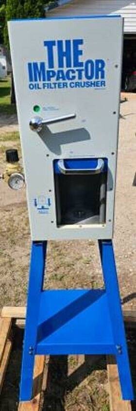8189-1 G.a. Morris Enterprises Inc Oil Filter Crusher - The Impactor Model