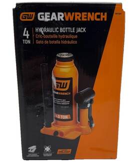 Gwhbj4t Gearwrench 4-ton Hydraulic Bottle Jack With Handle Storage