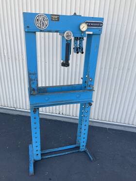 Gimsa/fenway Eg20p 20 Ton Hydraulic H-frame Shop Press - Heavy Duty Floor