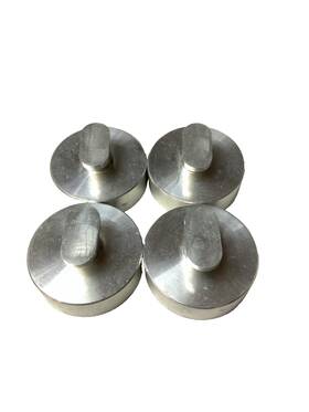 Pat.d443.747 Gmc 443.747 Corvette 1997-2024 Aluminum Jacking Lifting Pads / Pucks - Set Of 4