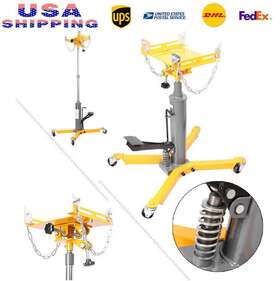 Goodpartscenterus 310008287175 2 Stage 1500lb Hydraulic Transmission Jack With 360 Swivel Wheels Lift Hoist Us