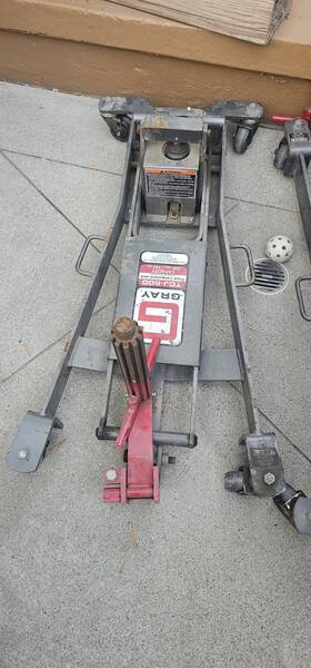 Gray Tcj-500 Heavy Duty Component Jack 300lb Capacity Us Made Free Shipping