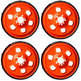 Gw.2556 Guniwheel Gw.2556- 4 G1n 56 Lug Universal Vehicle Mounting System Roller Wheel Set Of