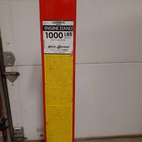 68058 Hein Werner Engine Stand 1000 Lbs Capacity