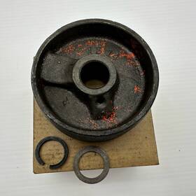 Hein Werner Ws14 Vintage Front Jack Cast Iron Wheel W Lock Ring Made Usa Model Ws