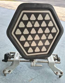 126-624-2 Hunter Alignment Target With Stand Used #3