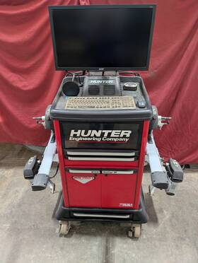 Wt470 Hunter Winalign Hd Heavy Duty And Light Alignment Machine