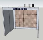 Jc-ofpnr 8 Jc Metal Fabrication Inc Open Face Powder Spray Paint Booth