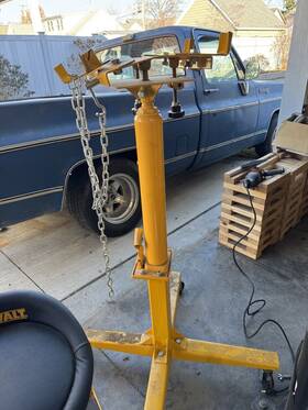 555-79010 Jegs Transmission Jack Hydraulic High Lift 555-79010 Jegs Transmission Jack Hydraulic High Lift