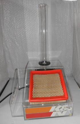 87-1124-3 K&n Air Filter Flow Demonstrator Dealer Tool # / Selling