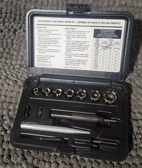 150575 Kar Products Sheet Metal Cutter Kit For 3/8 Inch Portable Drills