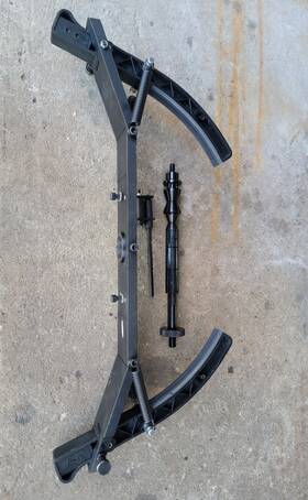 Kt-mc2 Katool Motorcycle Wheel Adaptor For Balancer